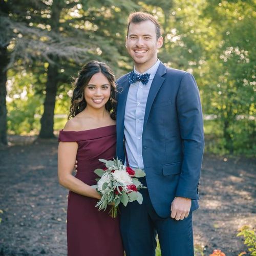 Picture of Louriza Tronco and her boyfriend Kevin Paterson.